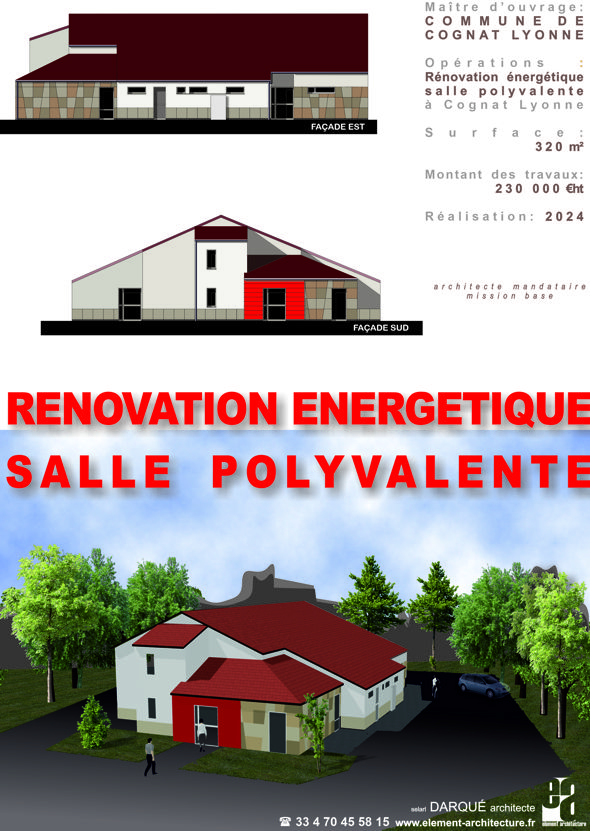 SALLE POLYVALENTE COGNAT LYONNE